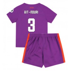 Wolves Rayan Ait-Nouri #3 Tredjedraktsett Barn 2024-25 Kortermet (+ korte bukser)
